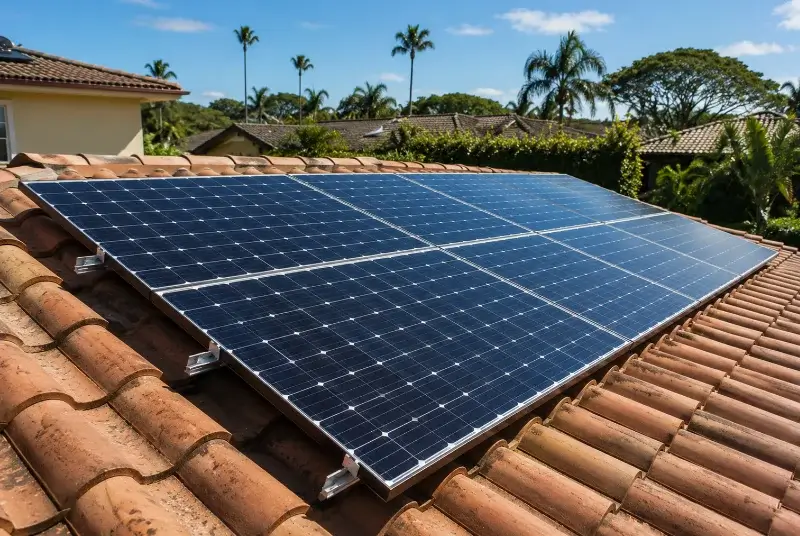 Installation de panneaux solaires à Joch